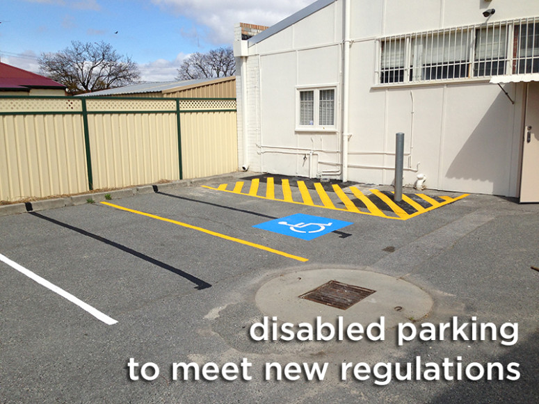 disabled parking perth